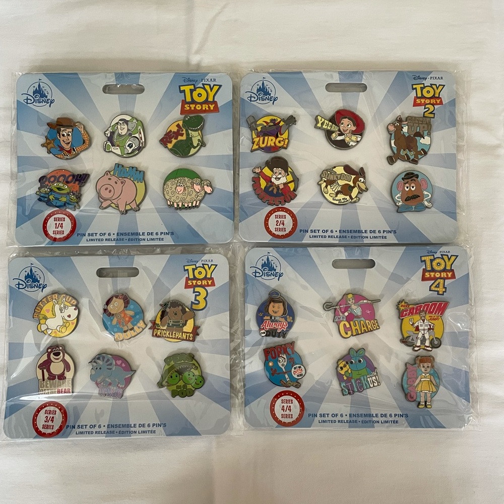 Toy Story Pin Set Lot